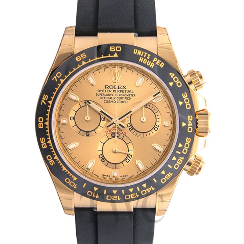 Rolex Cosmograph Daytona – жёлтое золото 18 карат, шампанский циферблат, 40 мм