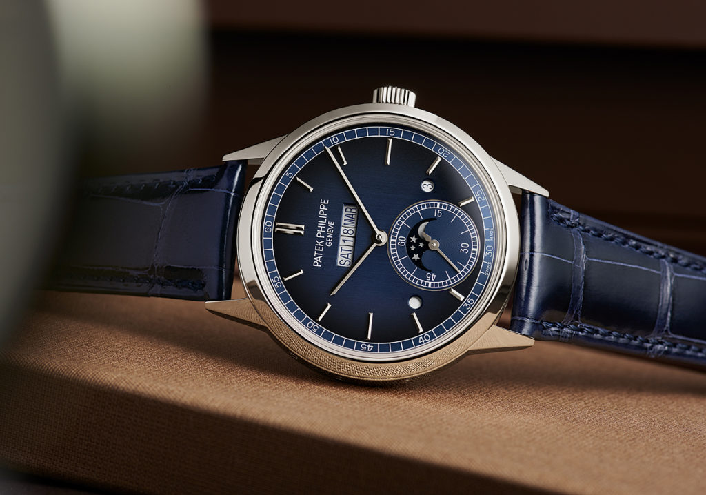 Patek Philippe Grand Complications – вечный календарь в линию, платина, 41,3 мм