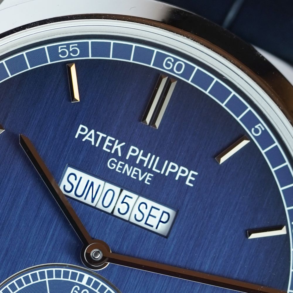 Patek Philippe Grand Complications – вечный календарь в линию, платина, 41,3 мм